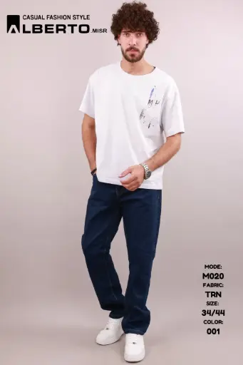 بنطال رجالي جينز ستريت ليج M020